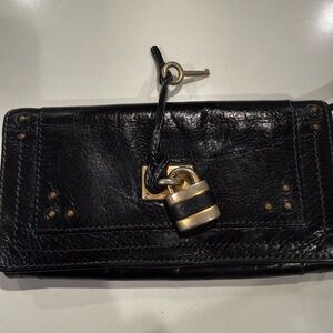 Authentic Chloe' Paddington Leather Wallet